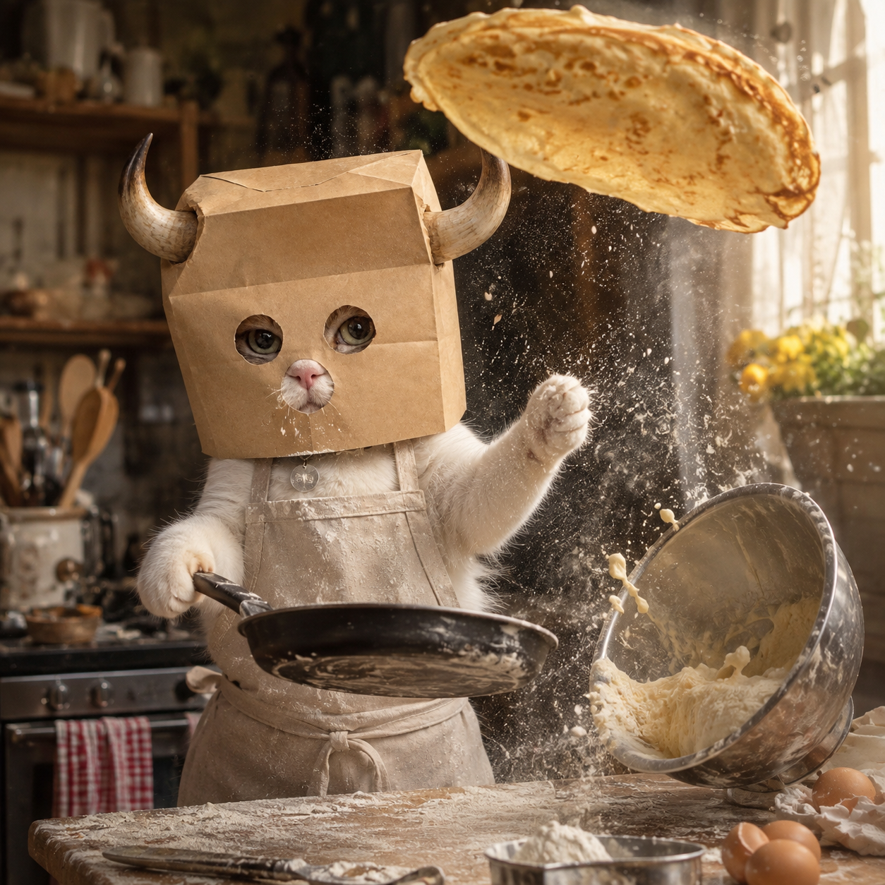 Cooking. Always cooking.
